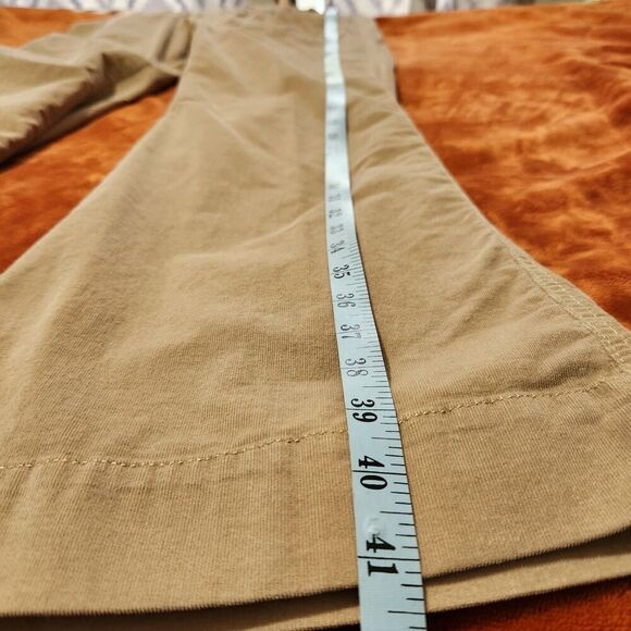 Marrakech Antropologie Corduroy Pants Size 8/29 Wide Leg Color Khaki.    B15 - Picture 5 of 12
